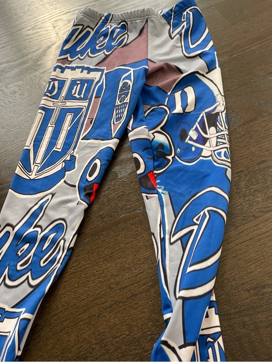 Pants - Blue and Gray Duke University Graphic Leggings